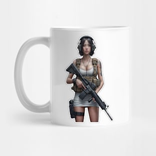 Tactical Girl Mug